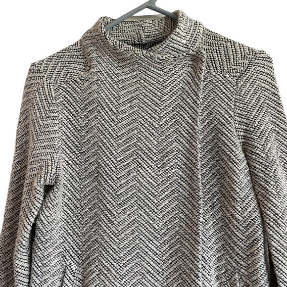Lou & Grey Cozy Gray Wrap Jacket, Size XS - Picture 2 of 8